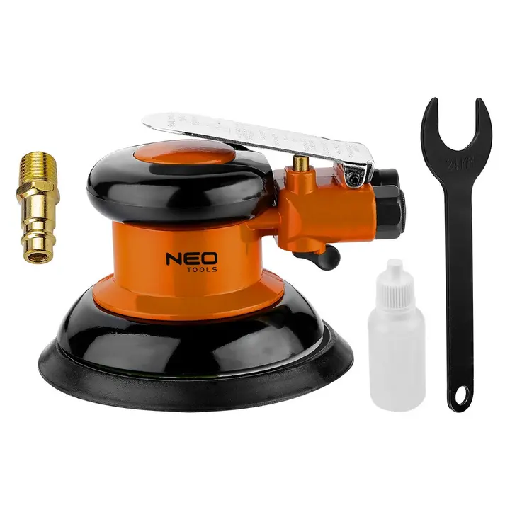 Pnömatik tozsuz dual action zımpara makinesi, 150 mm, 10.000 rpm