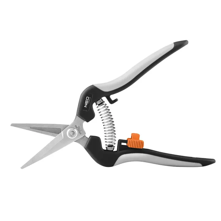 Düz bıçaklı budama makası 185 mm, 6 mm'ye kadar kesim çapı