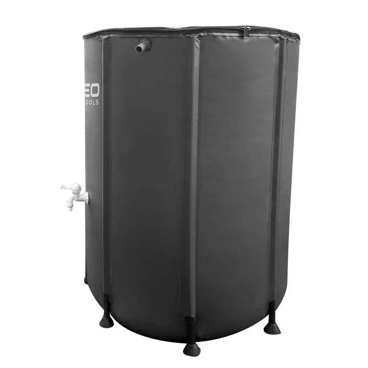 Katlanabilir yağmur suyu depolama kabı, 500 L, PVC