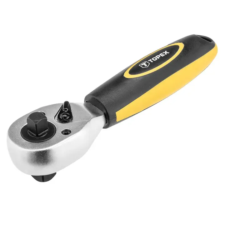Kısa çift cırcır kolu 1/2 x 3/8, 175 mm