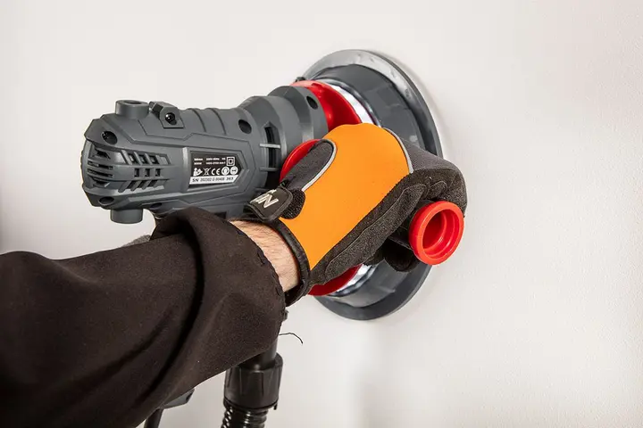 Cırt bantlı zımpara kağıdı 180 mm, K120, 5 adet, 59G263 zımpara makinesi için 8 delikli