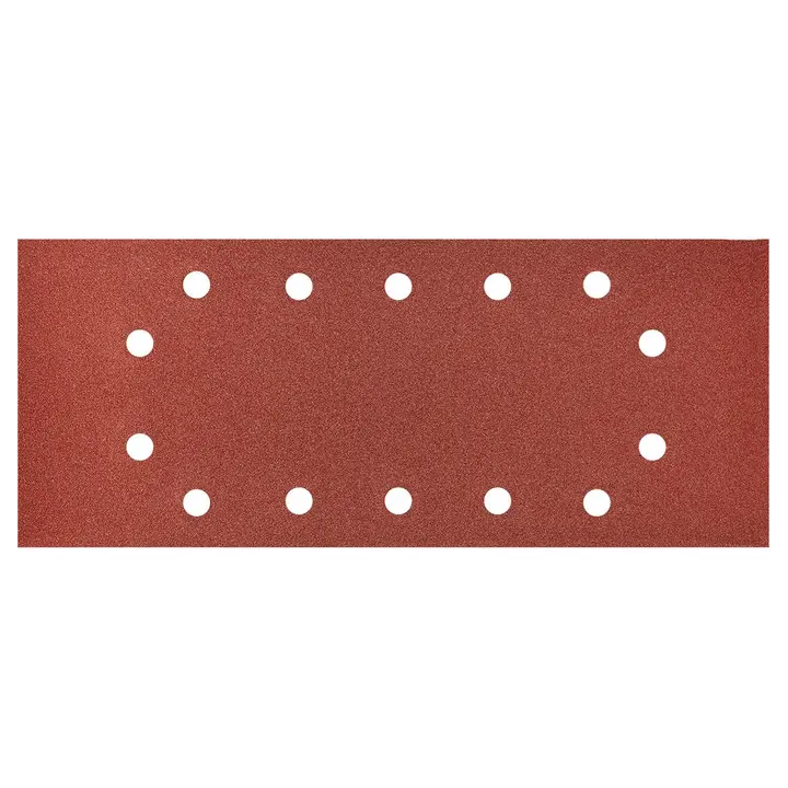Zımpara kağıdı 115 x 280 mm, K180, 5 adet, delikli