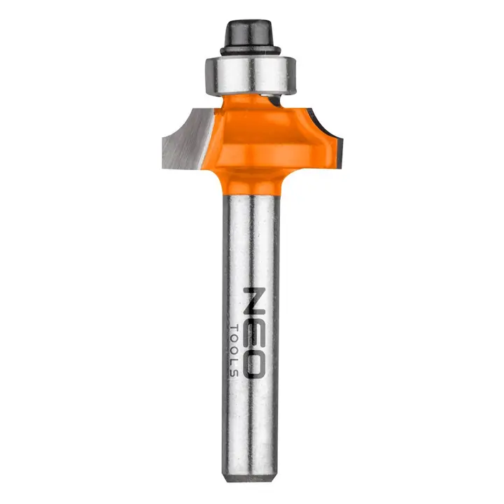 Rulmanlı profil freze ucu, yuvarlatma, TCT, 19 x 6.5 mm, şaft 6 mm
