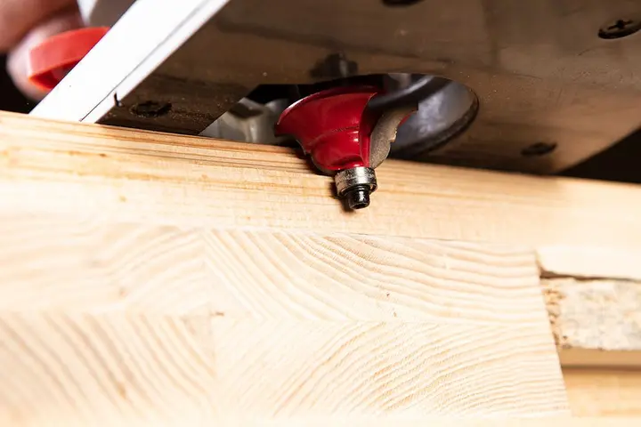 Freze ucu, yüzey yuvarlatma, dekoratif, HM, 34.9 x 15 mm, şaft 8 mm