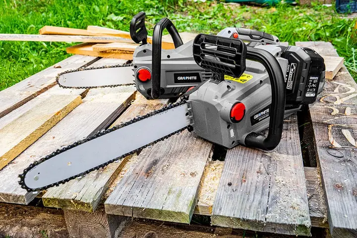 Akülü zincirli testere Energy+ 18V Li-Ion, 10 (250mm) pala, akü hariç