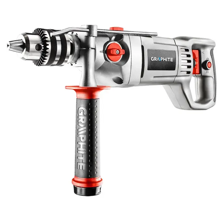 Darbeli matkap 1050W, anahtarlı mandren 16 mm, hız I: 0-900 dev/dk, II: 0-2500 dev/dk