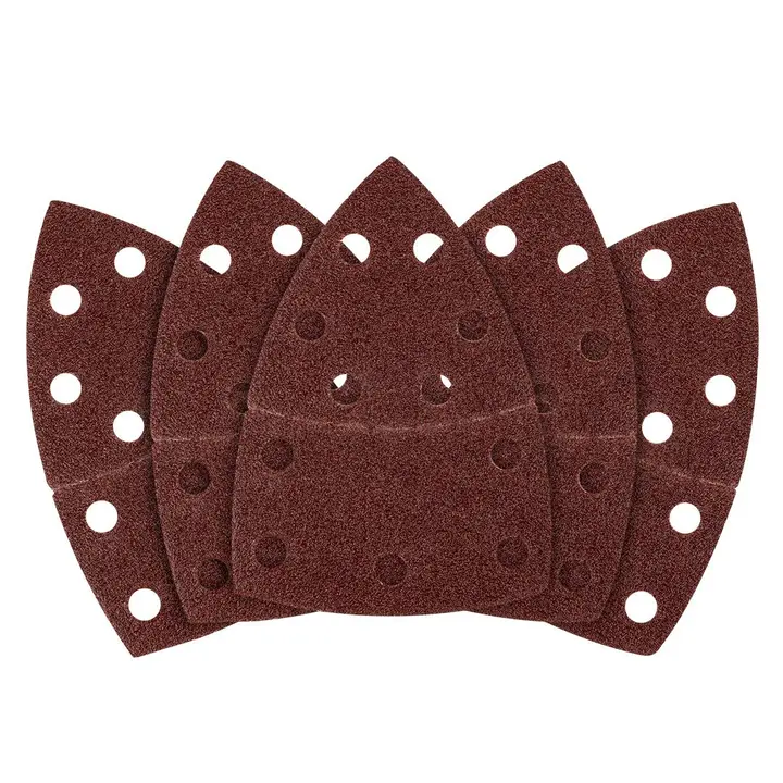 Zımpara kağıdı, cırt bantlı, iron 102 x 152 mm, P40, 5 adet, 11 delikli