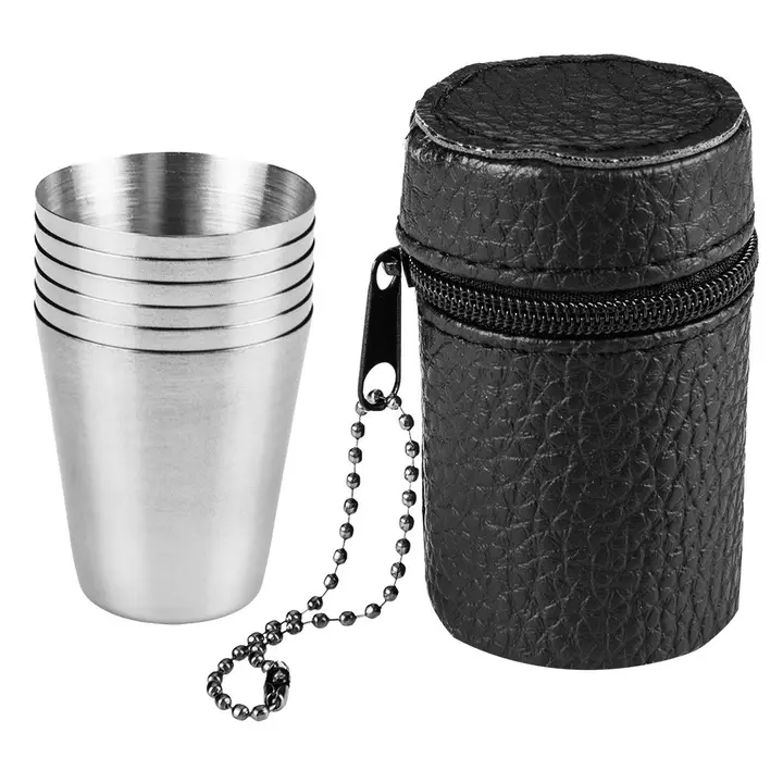 Outdoor bardak seti, 6 adet, kılıflı