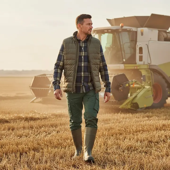 OUTDOOR iş pantolonu, jogger tipi, yeşil