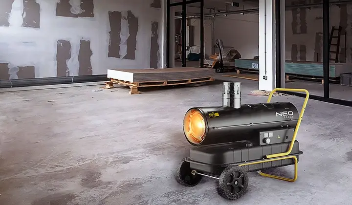 Bacalı egzozlu yağlı ısıtıcı 20kW
