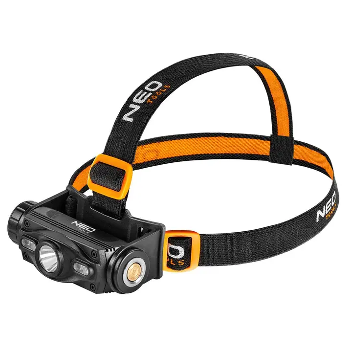 Şarj edilebilir USB kafa lambası 1000 lm kırmızı / mavi CREE LED + LED