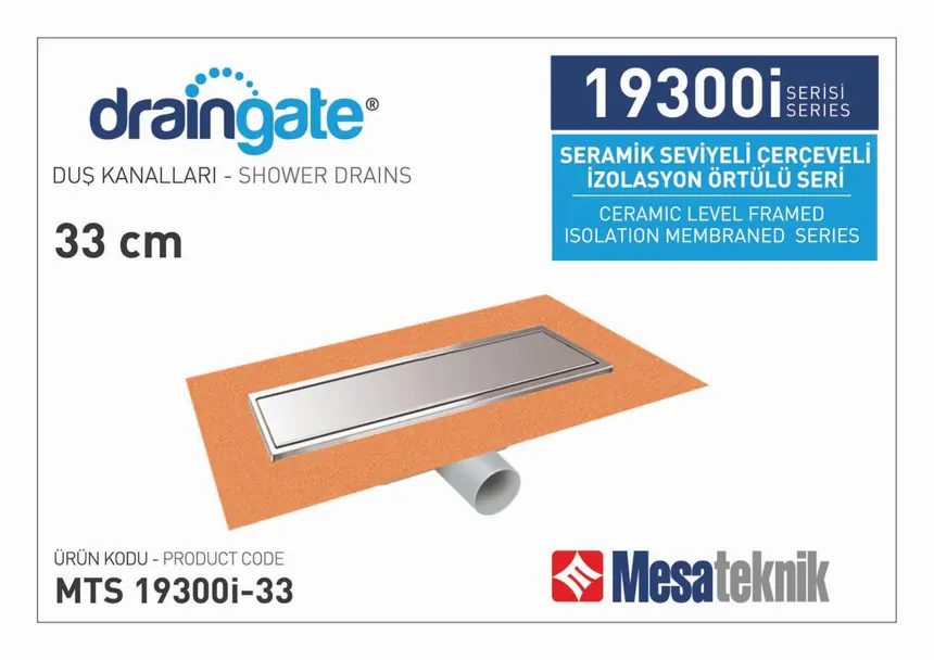 MTS 19300İ Seramik Seviyeli Çerçeveli İzolasyon Örtülü Seri