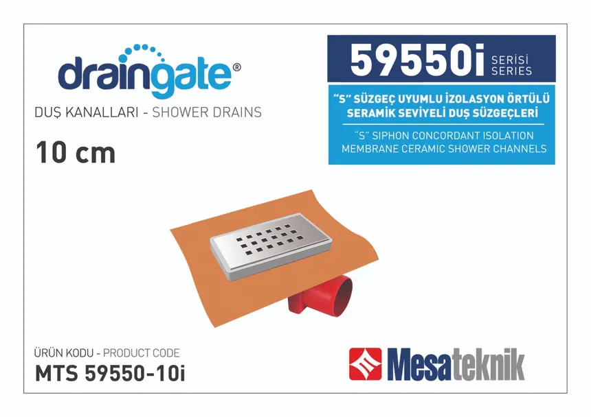 MTS 59550İ S Sifon Uyumlu Seramik Seviyeli İzolasyon Örtülü Seri