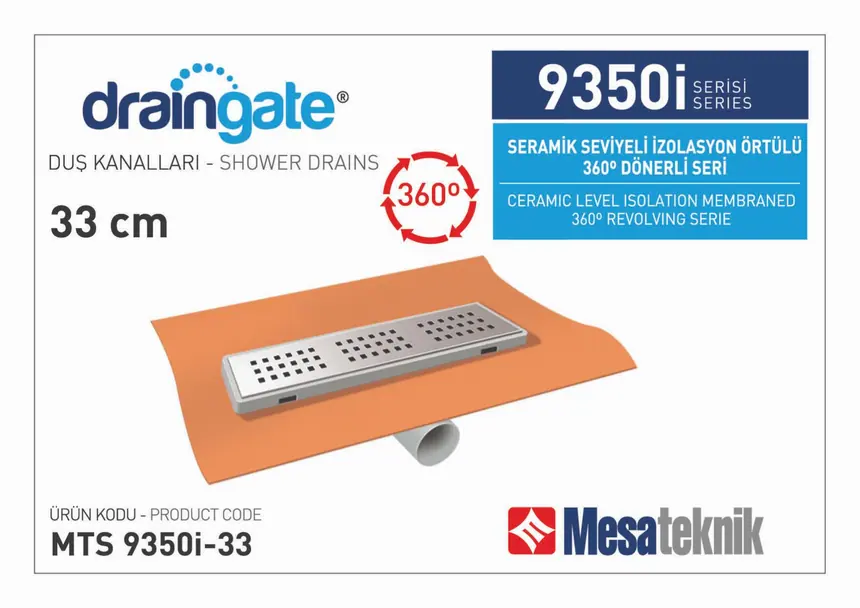 MTS 9350İ Seramik Seviyeli İzolasyon Örtülü 360º Dönerli Seri