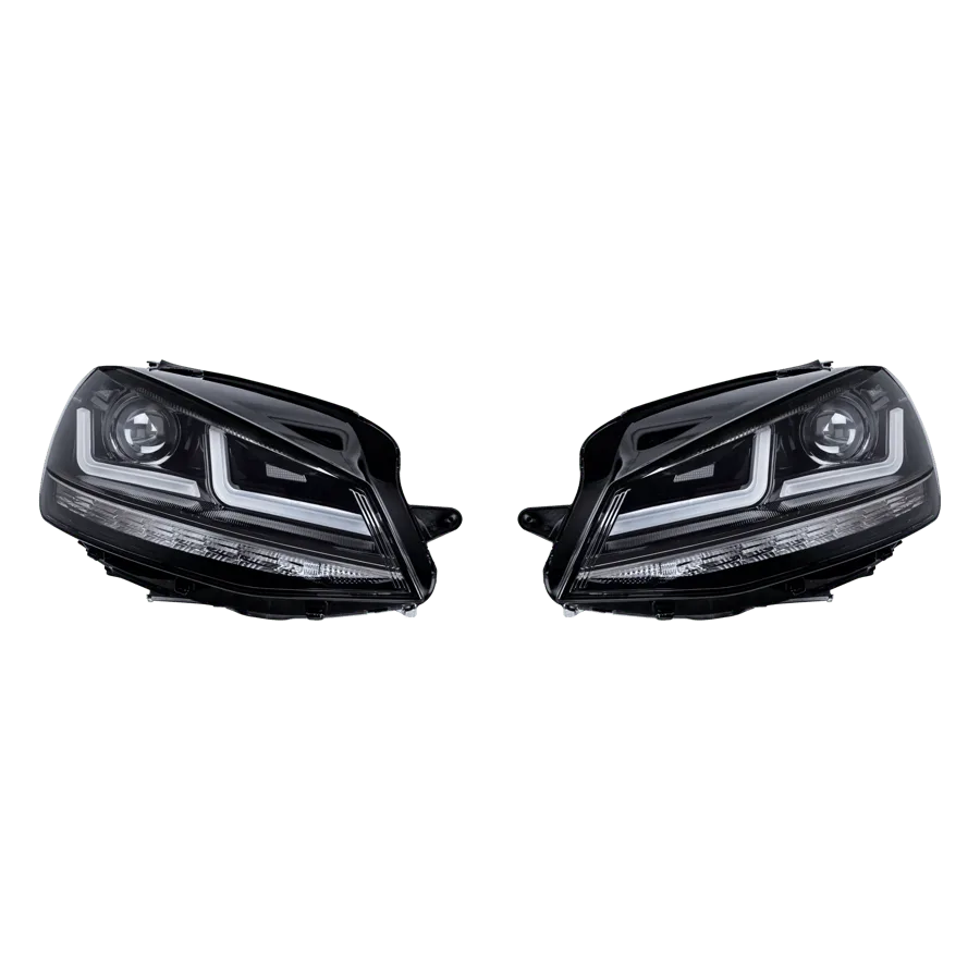 LEDriving headlight for VW Golf VII LEDHL104-BK LHD
