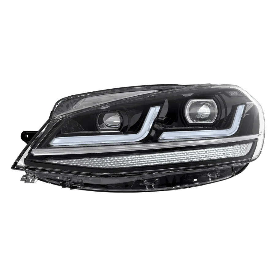 LEDriving headlight for VW Golf VII Facelift LEDHL109-BK LHD