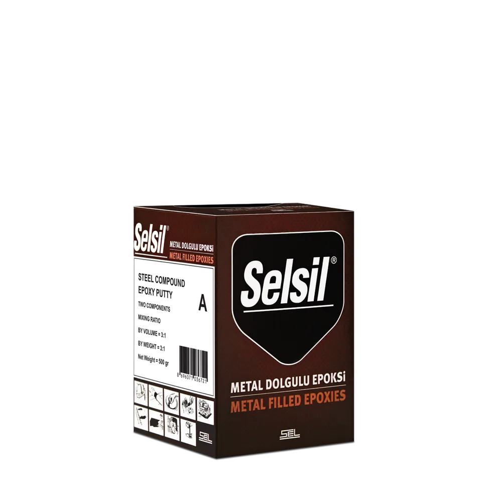 Metal Dolgulu Çelik Epoksi Macun A